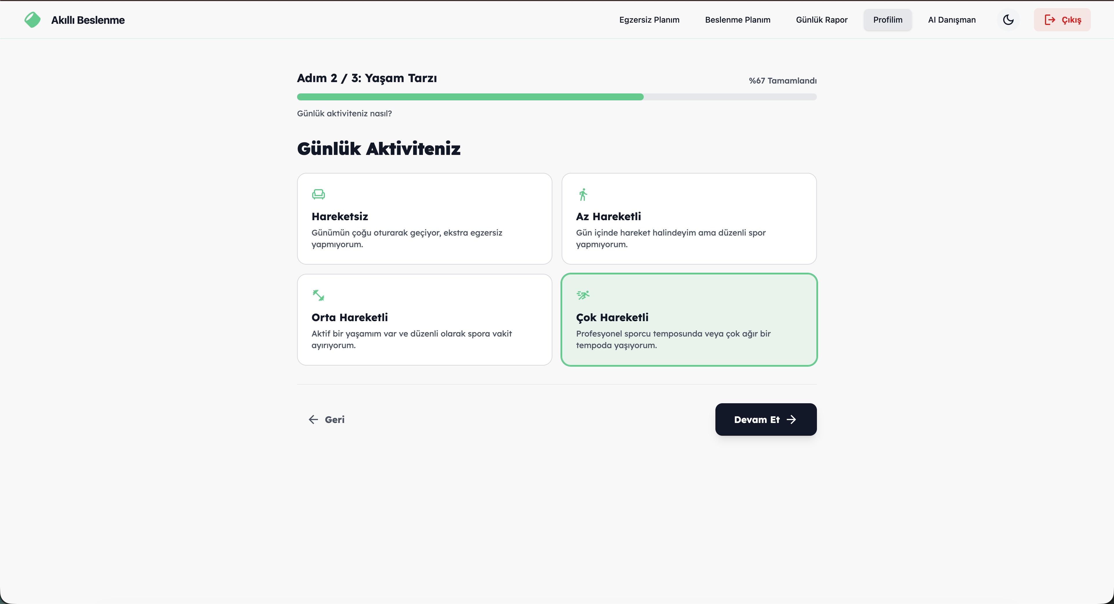 Fitt App screenshot 4